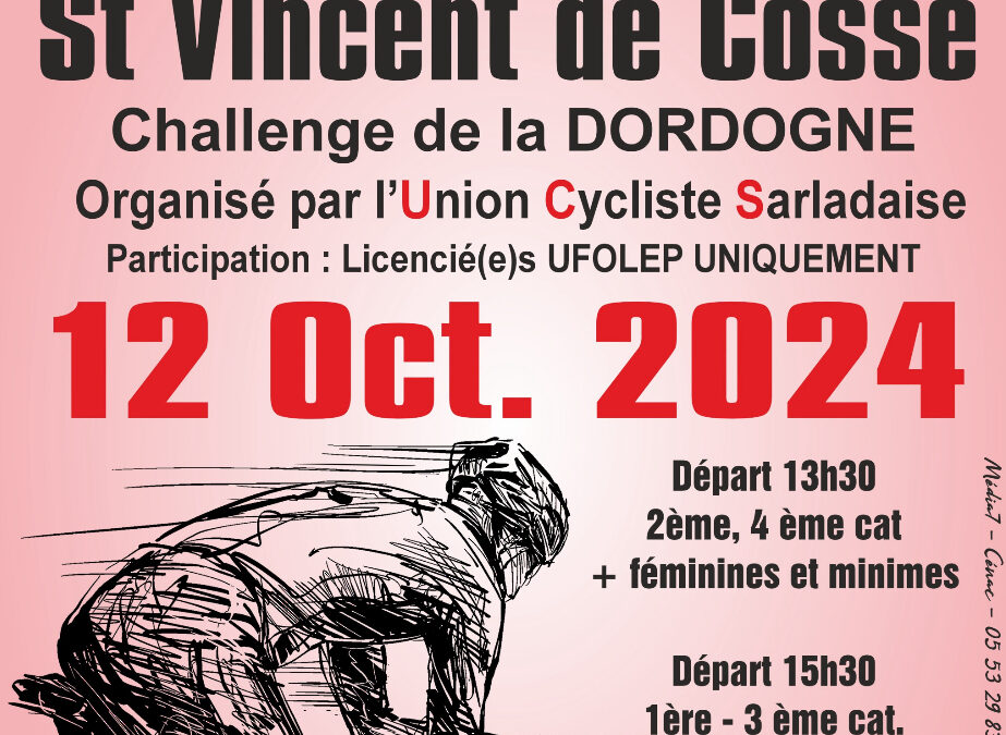 COURSE VÉLO Plaine d’Envaux